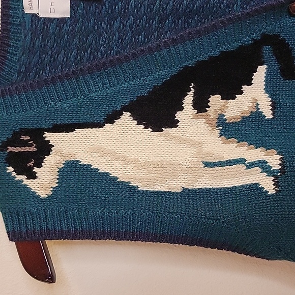 Vintage Christopher & Banks Hand Embroidered Dog Sweater Vest - Picture 5 of 10